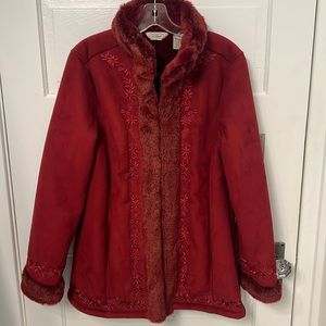 Perfect fun festive holiday coat! By L.L. Bean, misses regular medium. EUC